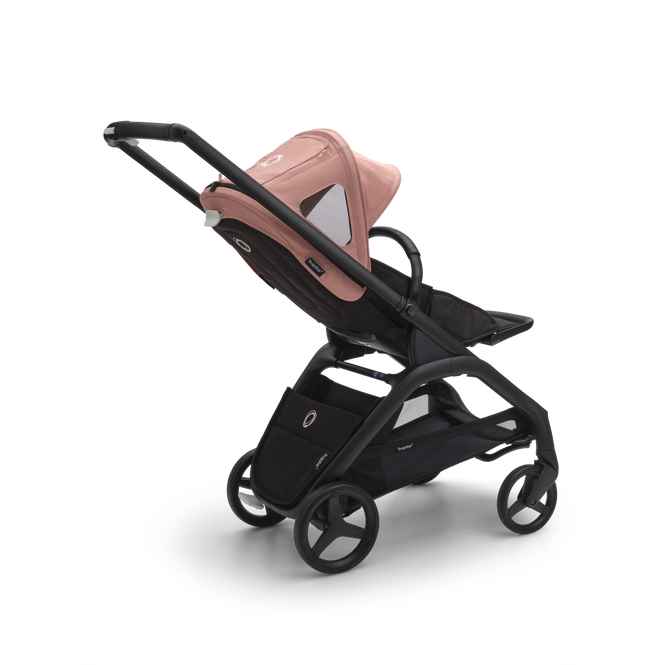 Bugaboo Dragonfly stroller with seat and breezy sun canopy.