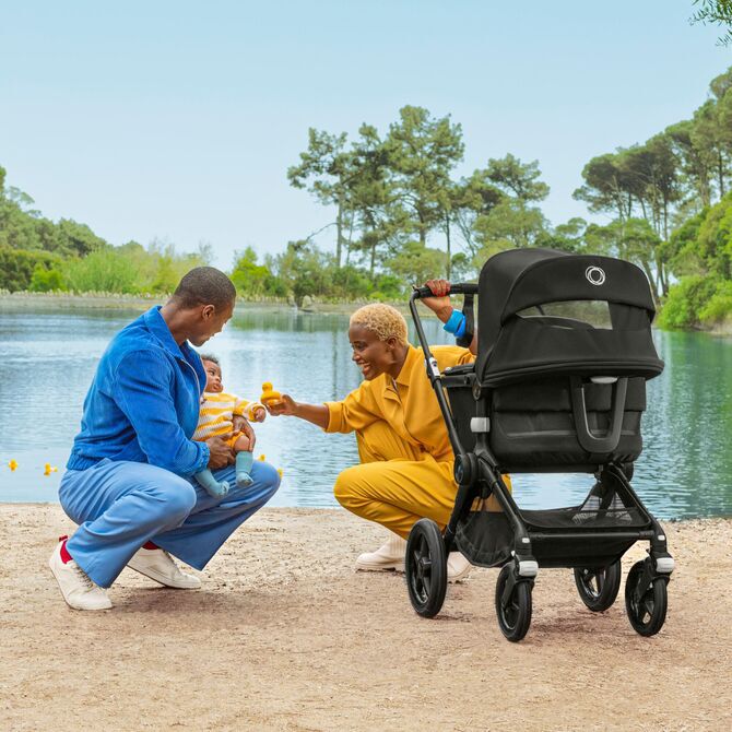 Go further than ever imagined. The ultimate comfort pushchair for any terrain just got better.