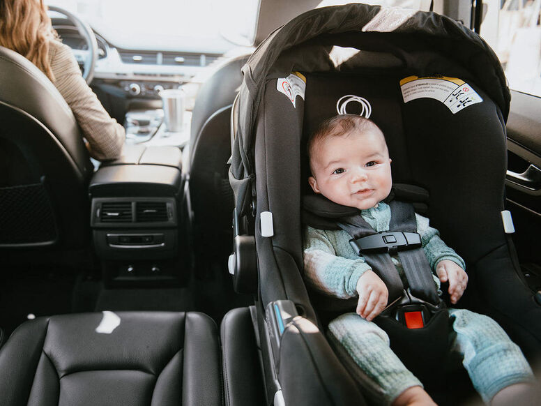Baby in carseat