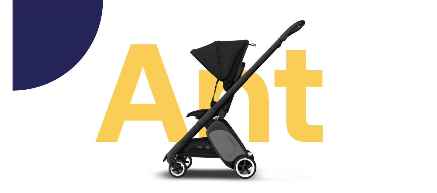 Bugaboo Ant | Ultrakompakt barnvagn