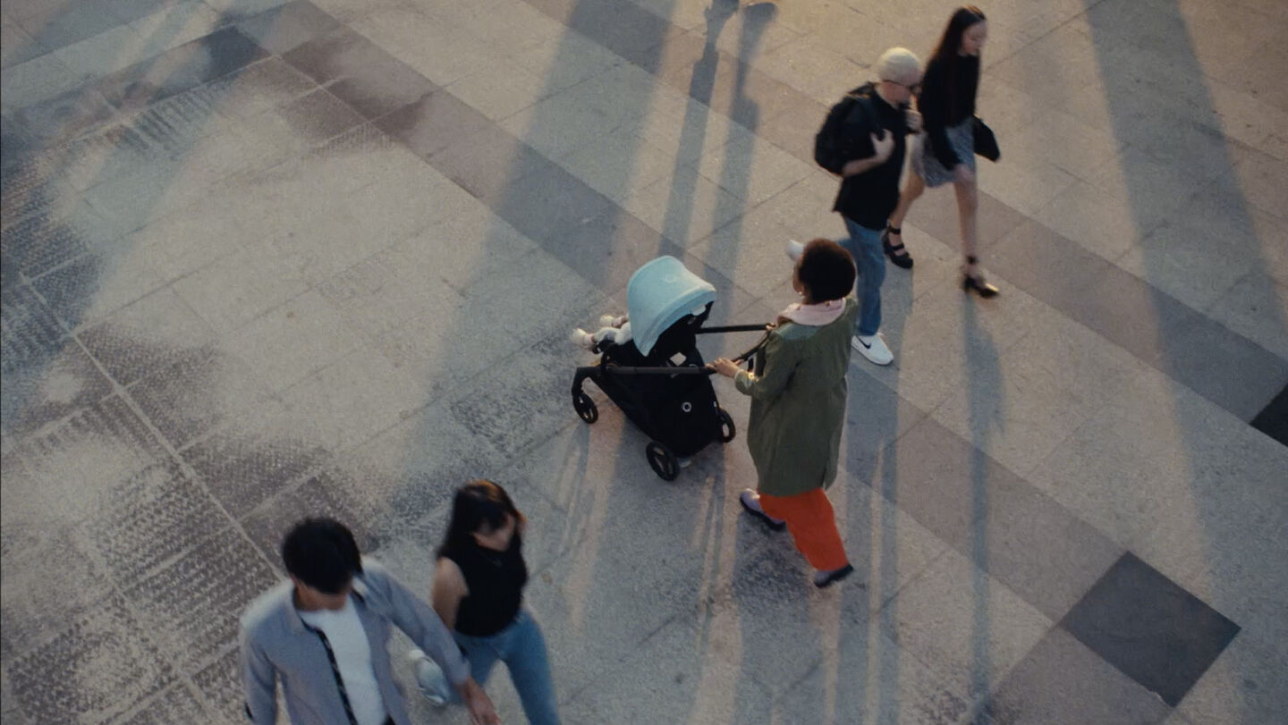 Video: Bugaboo's Designed for the future anthem video for city and travel prams.