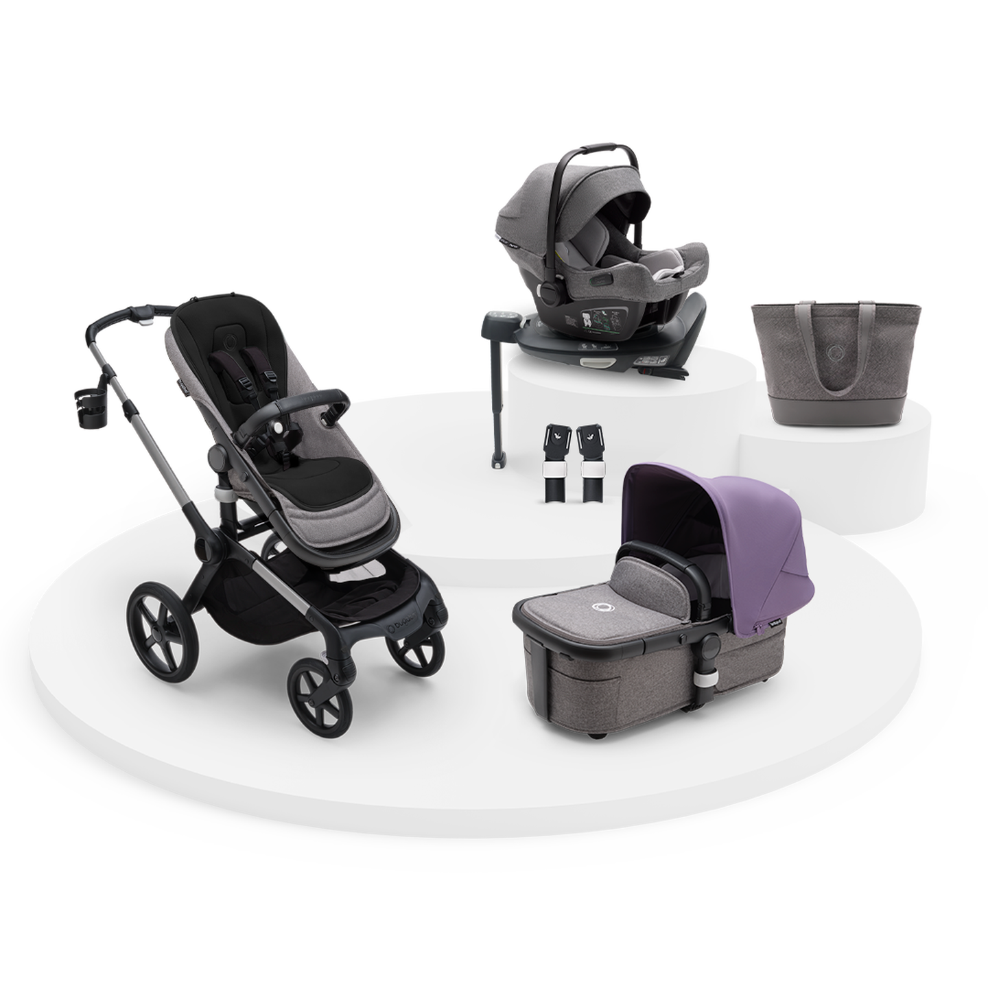 Bugaboo Dragonfly Bundle with footmuff and rain cover
