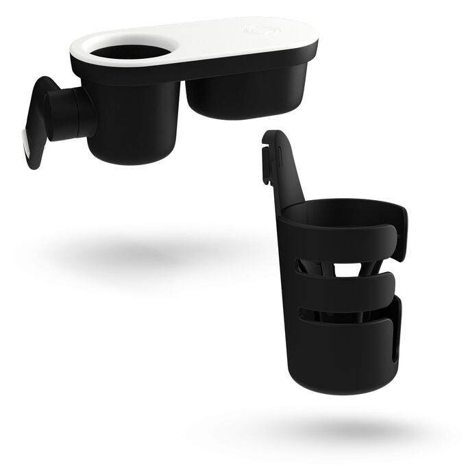 Cup holder and tray