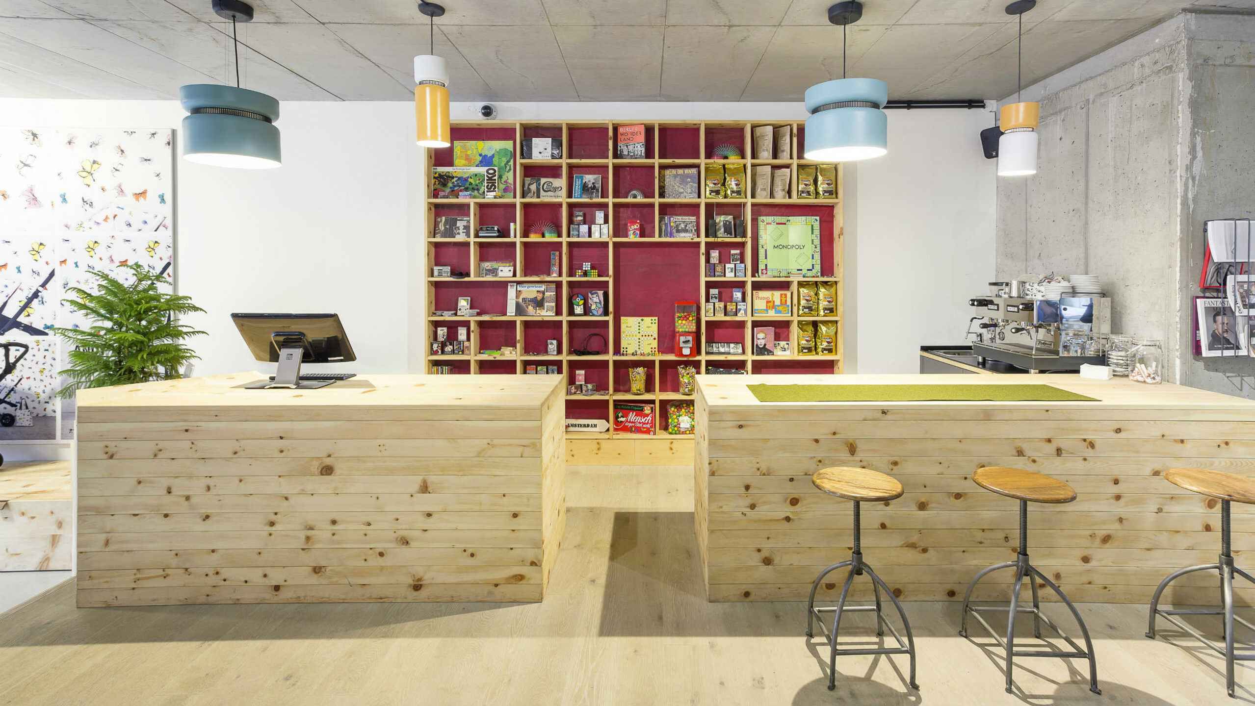 Interior of Bugaboo store in Berlin
