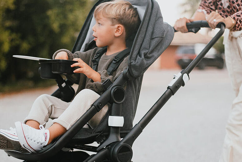 Baby in stroller