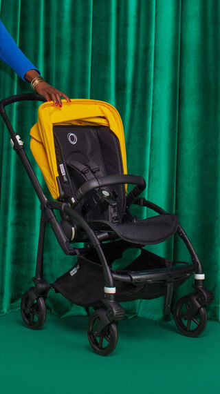 Bugaboo Bee 6 with high performance seat fabric.