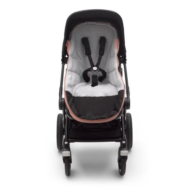  Bugaboo Saco para silla de paseo para todas las estaciones,  resistente a la intemperie, control de clima, extraíble y reflectante,  color negro medianoche : Bebés