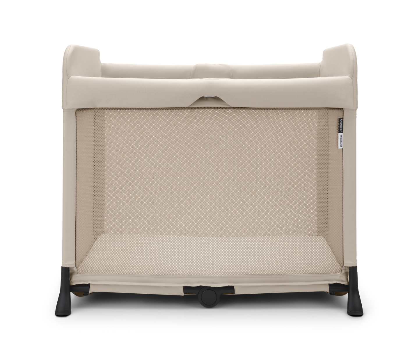 The Bugaboo Stardust portacot in Desert Taupe.