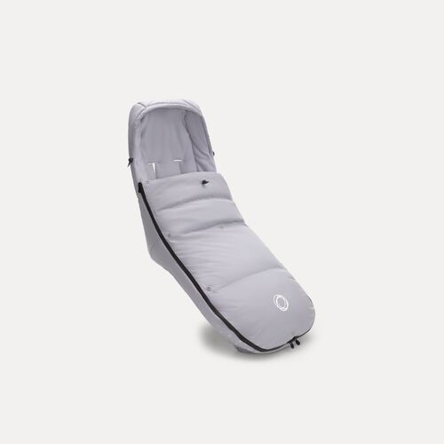 A Bugaboo high performance footmuff in grey.