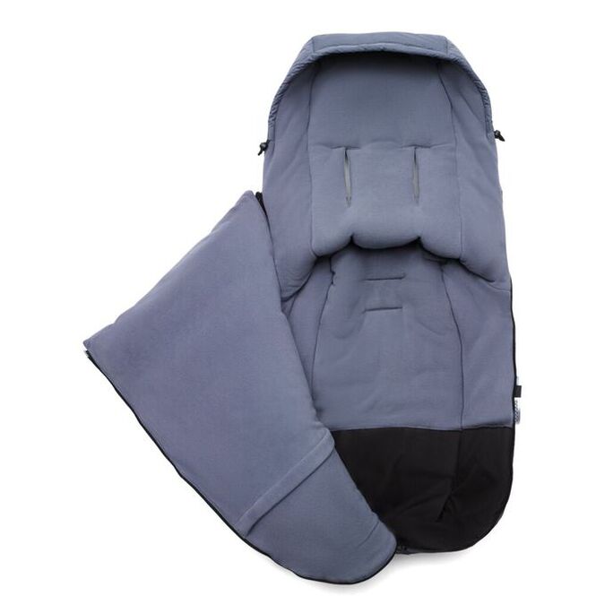 Bugaboo Saco de silla de invierno alto rendimiento y climas extremos,  accesorio imprescindible para el carrito con capucha y cremallera  bidireccional para mantener pies calientes en Dune Taupe : : Bebé