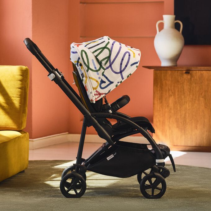 Bugaboo stroller with limited edition sun canopy