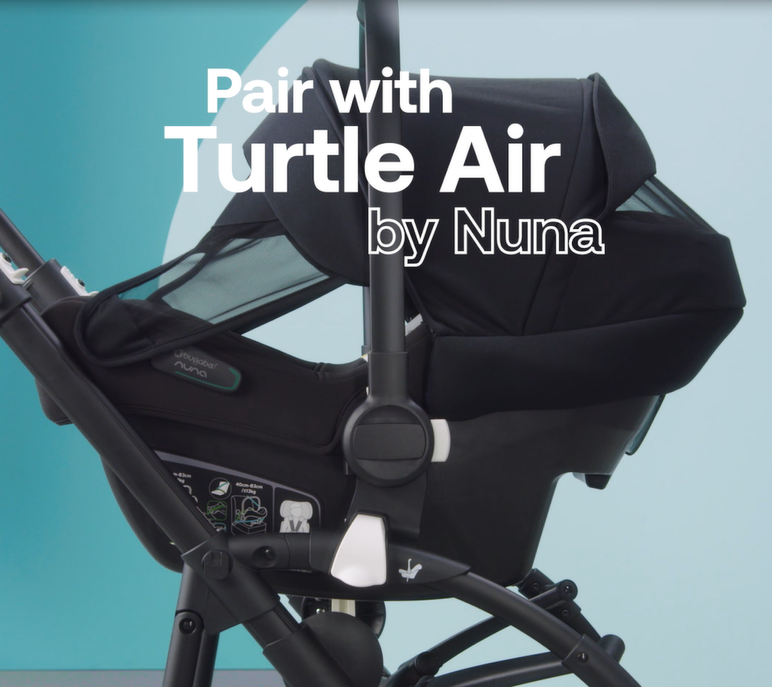 Seamless pairing with all Bugaboo pushchairs
