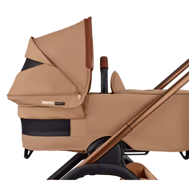 Bugaboo x Stella McCartney Dragonfly Plus 2-in-1 pushchair tobacco brown base, tobacco brown fabrics, tobacco brown sun canopy - Main Image Slide 5 of 12