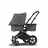 Bugaboo Cameleon 3 Plus seat and carrycot pushchair grey melange sun canopy, grey melange fabrics, black base - Thumbnail Slide 7 of 8