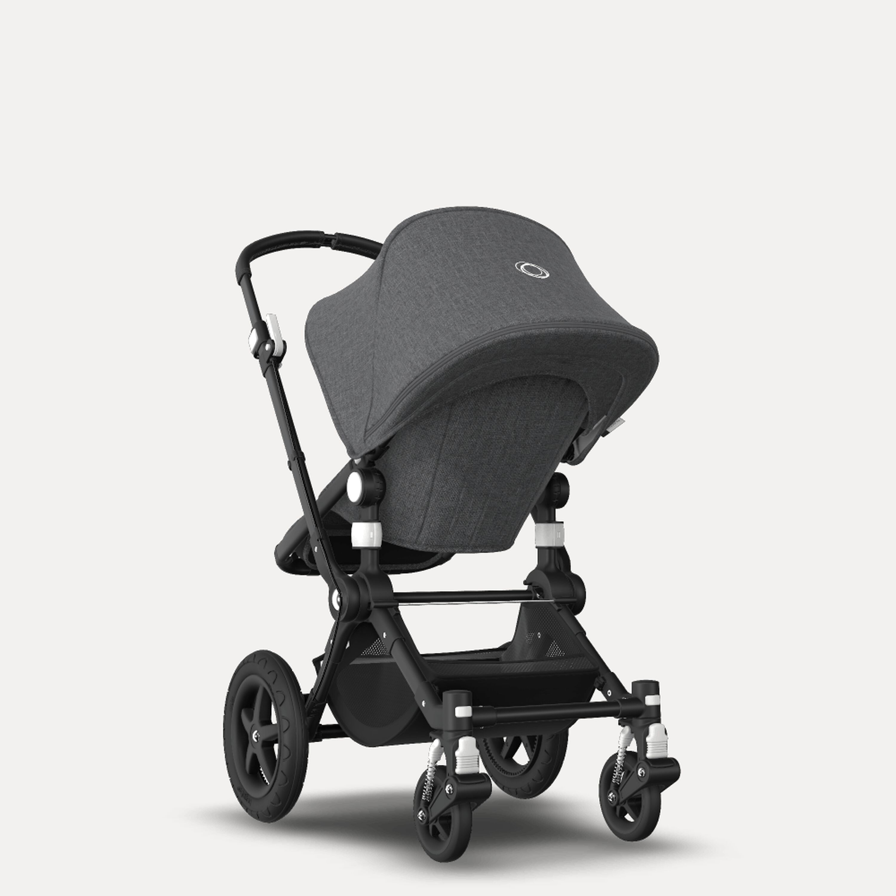 Refurbished Bugaboo Cameleon3plus complete BLACK/GREY MELANGE-GREY MELANGE - Main Modal Image Slide 8 of 9