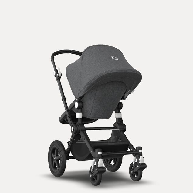 Refurbished Bugaboo Cameleon3plus complete BLACK/GREY MELANGE-GREY MELANGE - Main Image Slide 8 of 9
