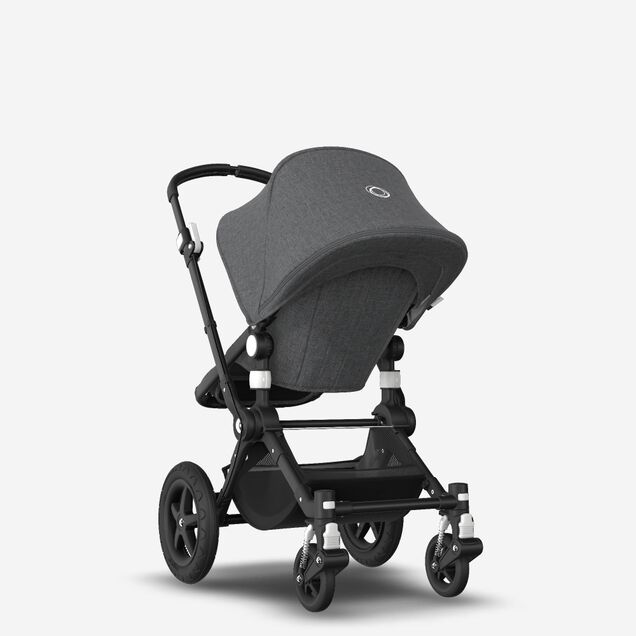 Refurbished Bugaboo Cameleon3plus complete BLACK/GREY MELANGE-GREY MELAN - Main Image Slide 8 of 9