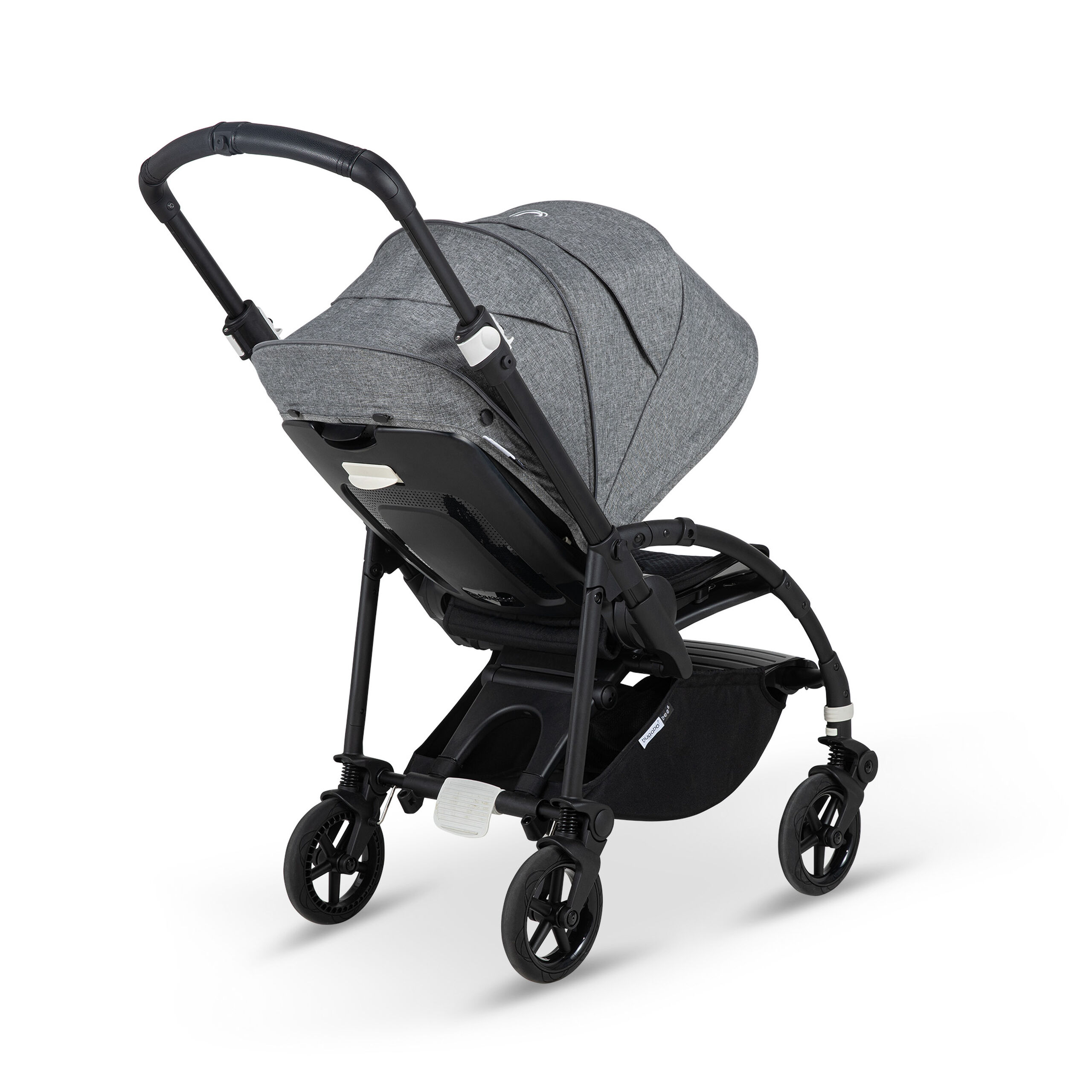Refurbished Bugaboo Bee6 sun canopy GREY MELANGE - Thumbnail Slide 11 of 23