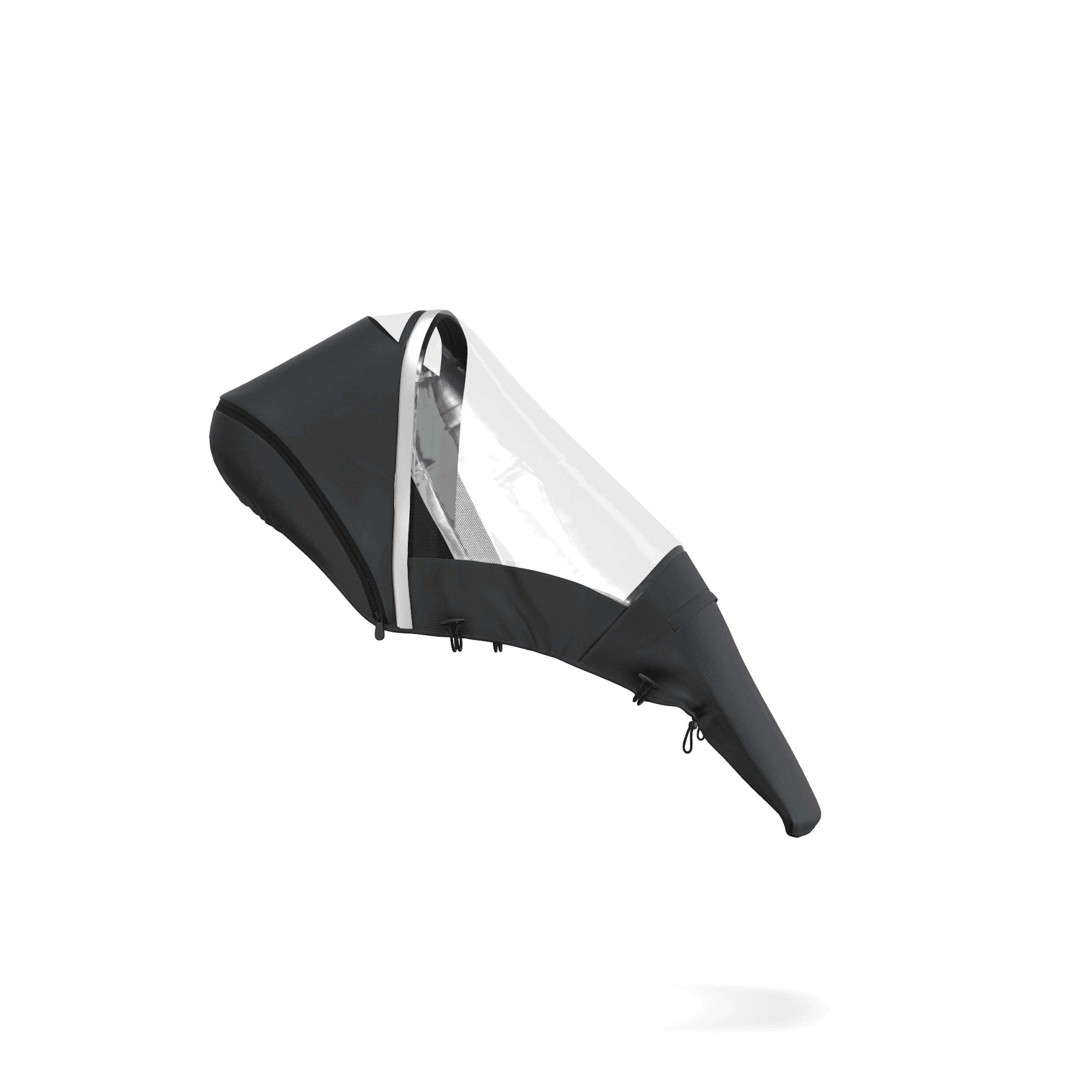 Bugaboo Bee high performance raincover RW fabric NA BLACK - Thumbnail Slide 4 of 7