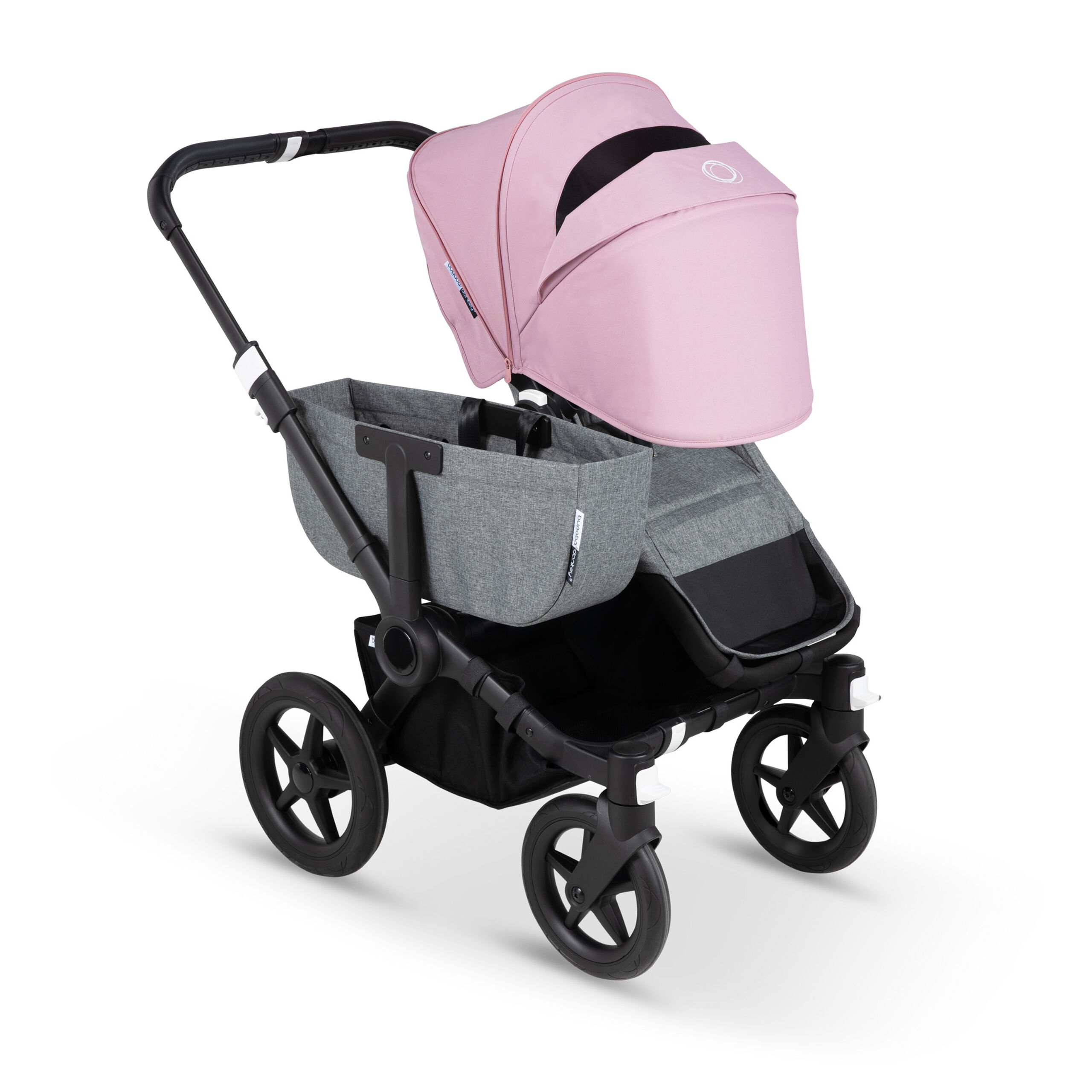 Bugaboo Donkey3 sun canopy SOFT PINK - Thumbnail Slide 10 of 22