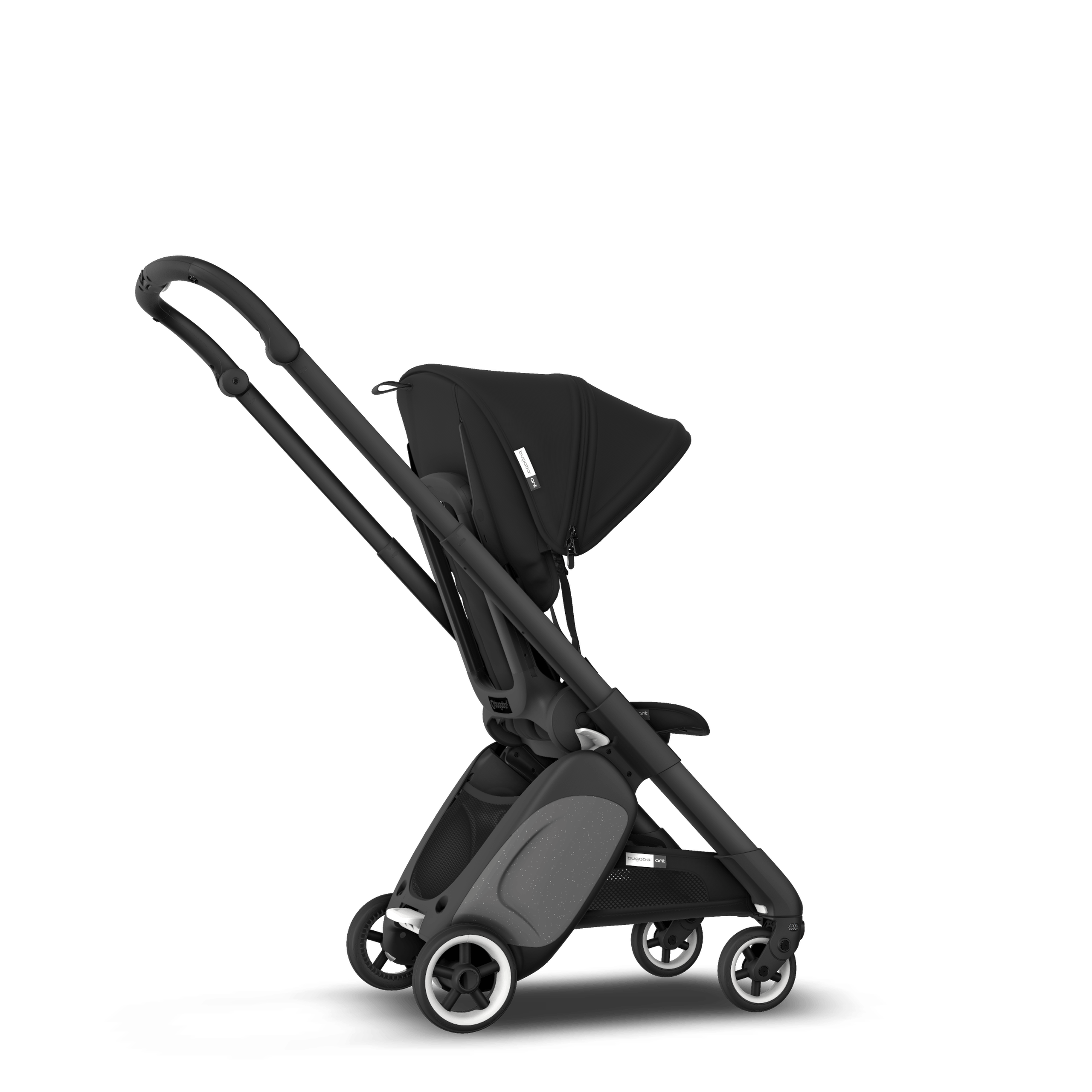 Bugaboo Ant 旅行用シット＆スタンドストローラー ブラック sun canopy