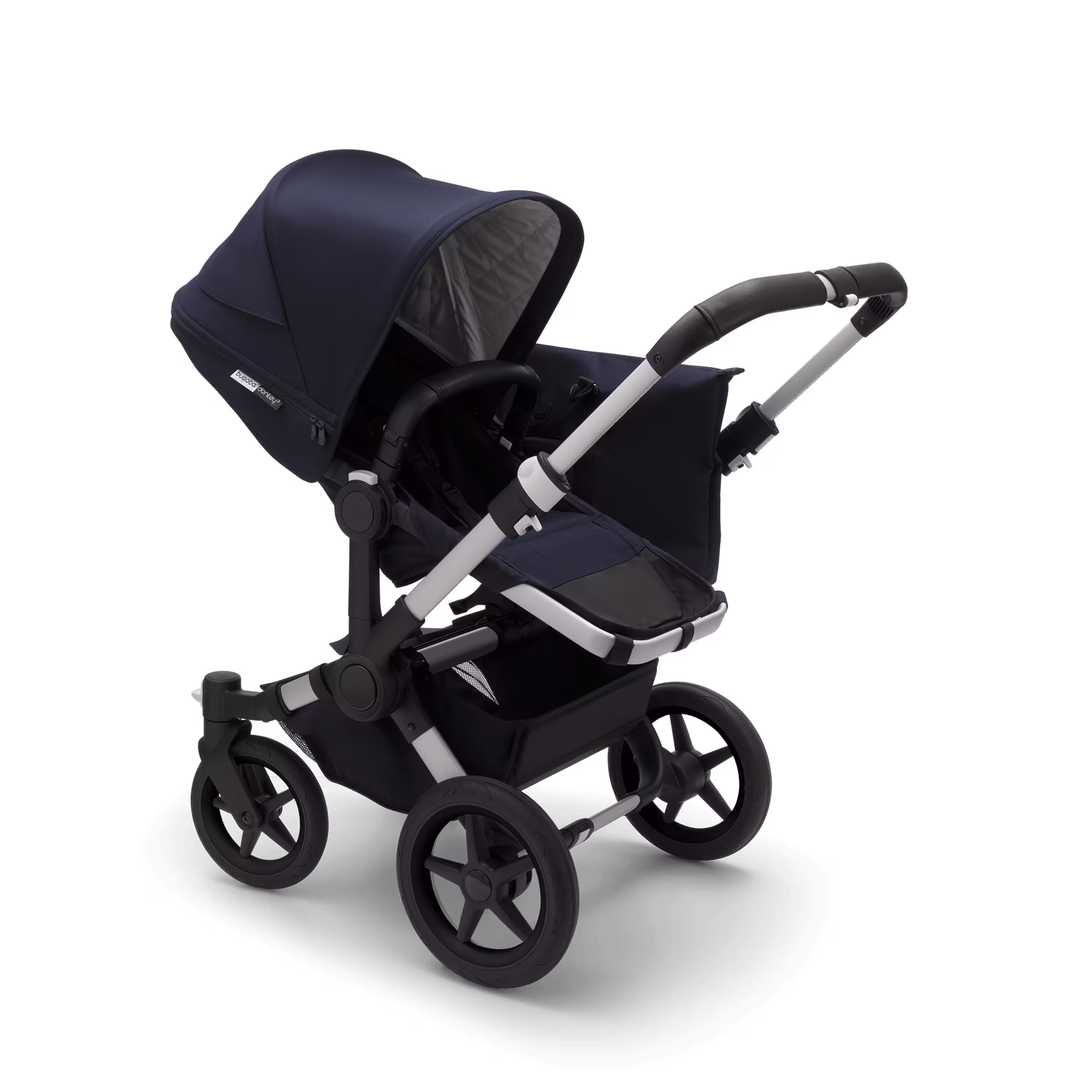 Refurbished Bugaboo Donkey3 Classic mono complete ALU/DARK NAVY - Main Modal Image Slide 1 van 4