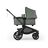 Bugaboo Kangaroo 2-in-1 stroller black base, forest green fabrics, forest green sun canopy - Thumbnail Slide 2 of 18