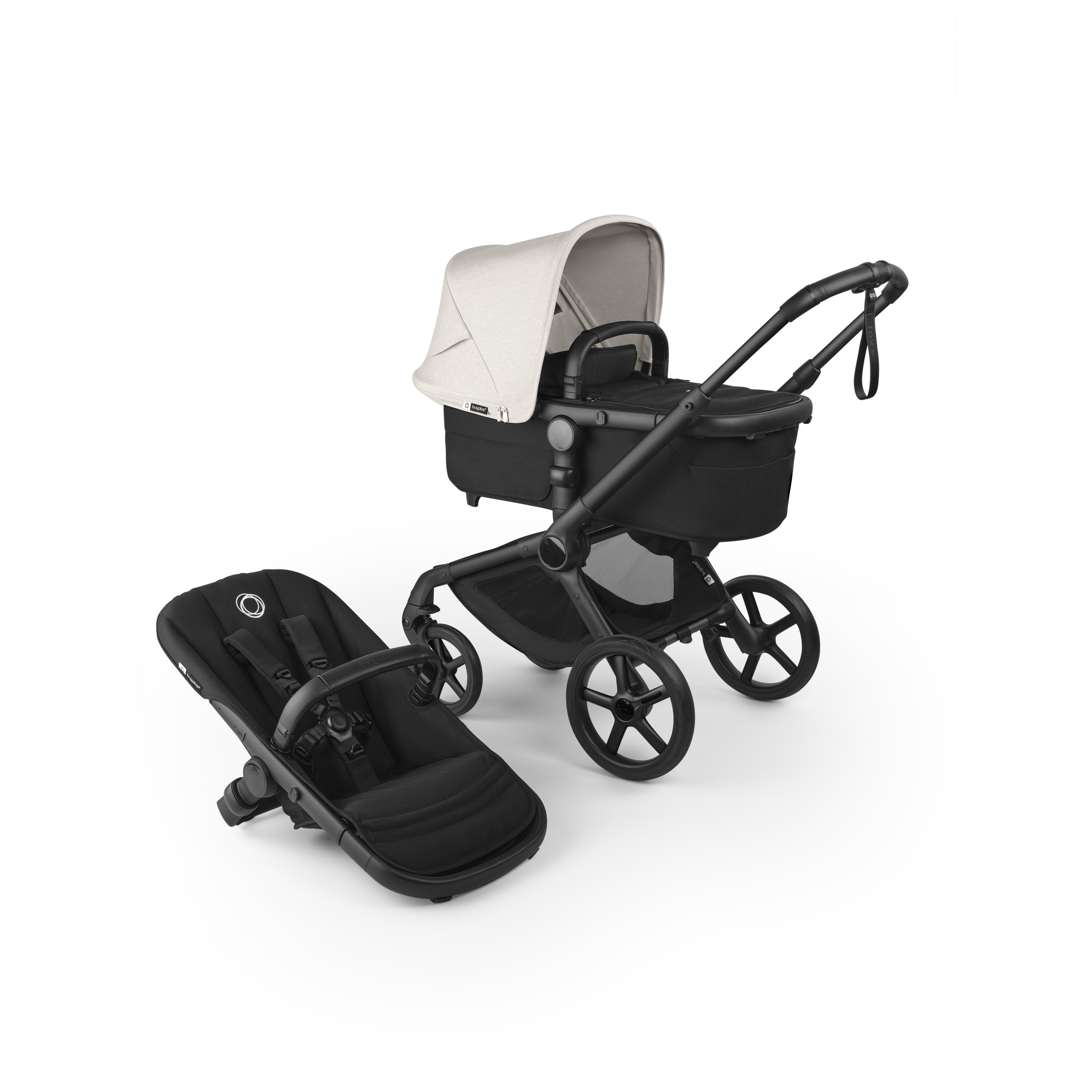 Bugaboo Fox 5 Renew complete BLACK/HERITAGE BLACK-MISTY WHITE - Thumbnail Slide 1 of 11