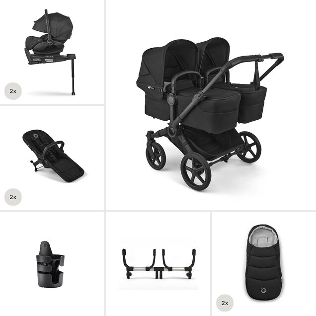 Bugaboo Donkey 6 Twin Ultimate newborn bundle - Main Image Slide 1 of 7