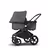 Bugaboo Fox 2 travel system grey melange (nr) sun canopy, grey melange fabrics, black base - Thumbnail Slide 3 of 18