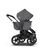 Bugaboo Donkey 3 Mono travel system grey melange sun canopy, grey melange fabrics, black base - Thumbnail Slide 10 of 19