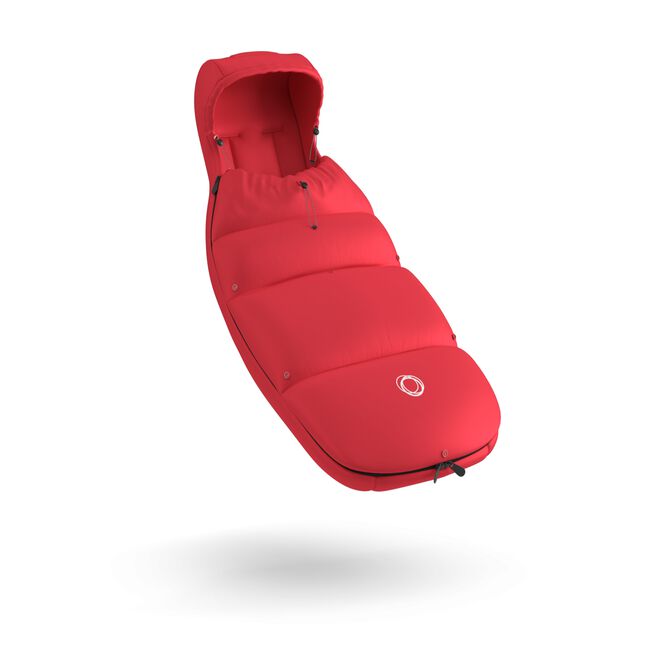 Refurbished Bugaboo High Performance Footmuff+ NEON RED - Main Image Slide 2 van 9