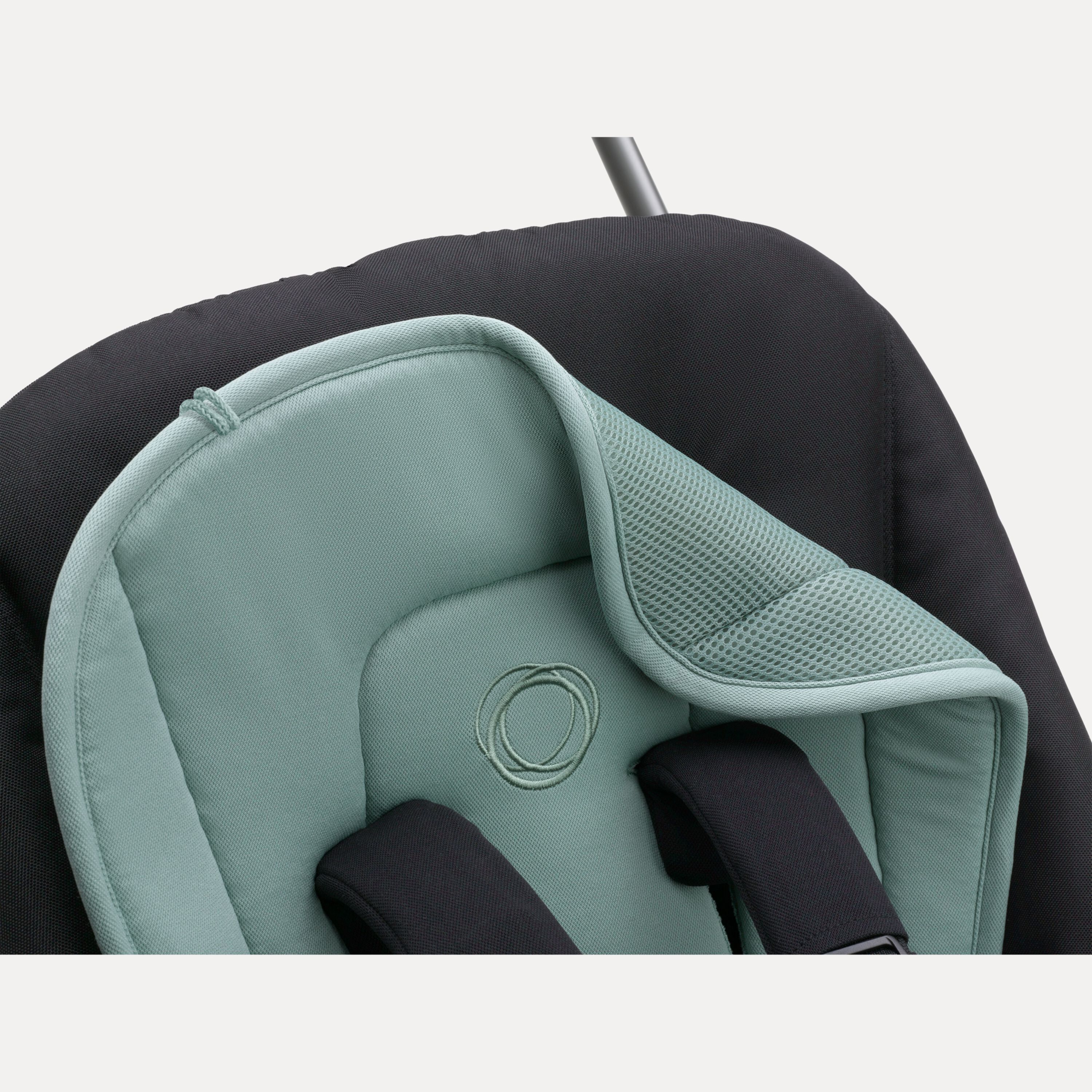 Bugaboo dual comfort seat liner RW fabric NA PINE GREEN - Main Modal Image Slide 3 of 4