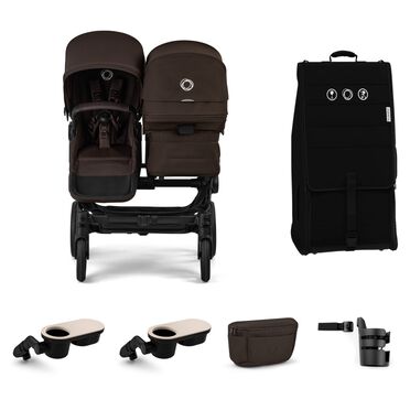 Bugaboo Donkey 6 Double Stroller Travel-ready Bundle