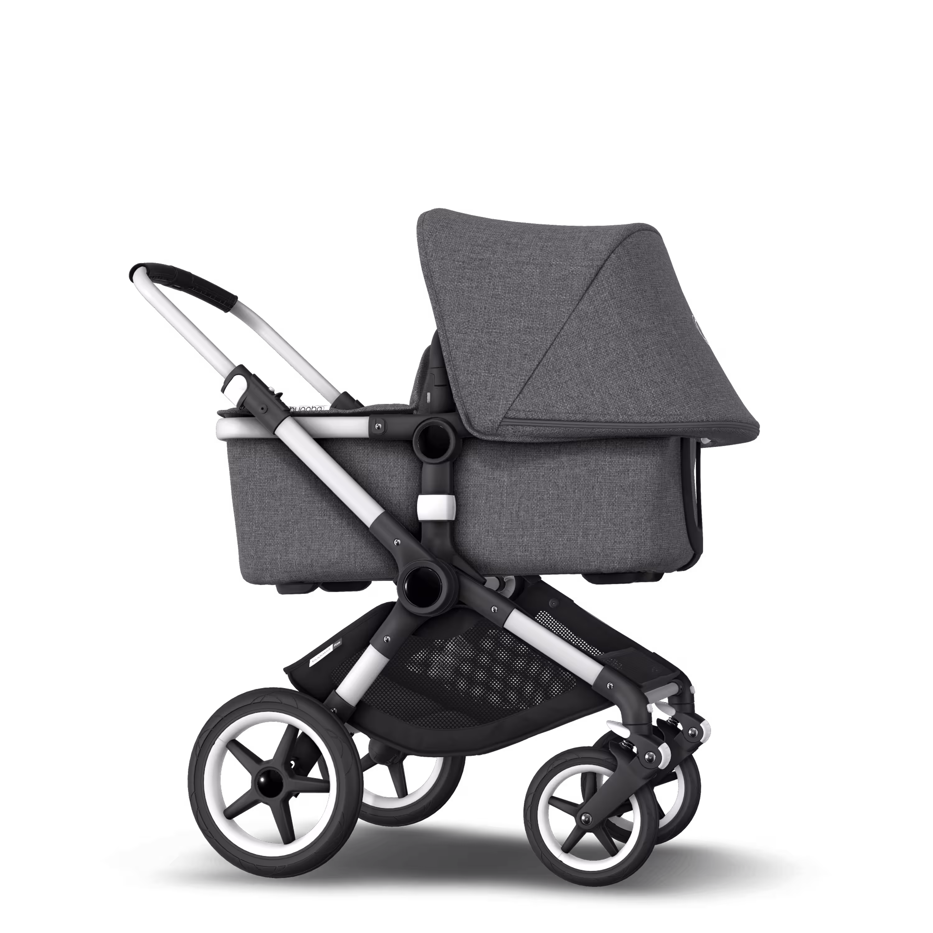 Refurbished Bugaboo Fox complete ALU/GREY MELANGE-GREY MELANGE - Main Modal Image Slide 4 of 6