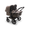 Bugaboo Donkey 3 Twin Kinderwagen mit Sitz und Liegewanne