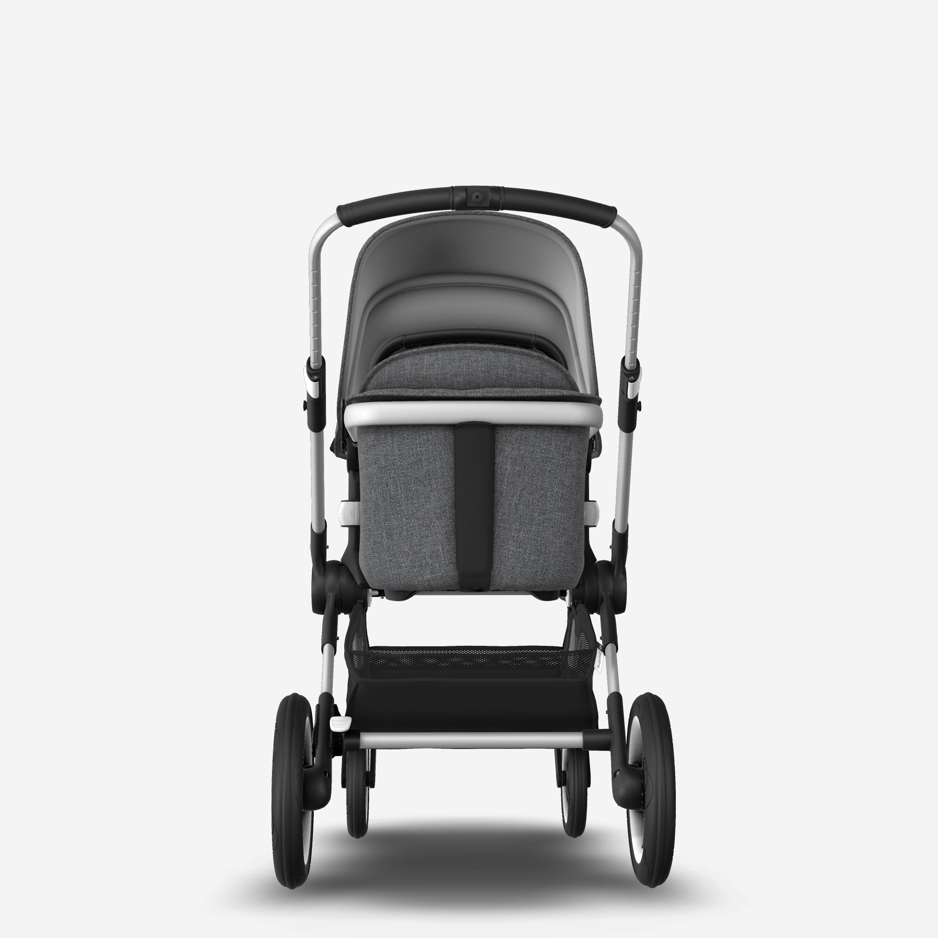 Refurbished Bugaboo Fox complete ALU/GREY MELANGE-GREY MELANGE - Main Modal Image Slide 3 of 6
