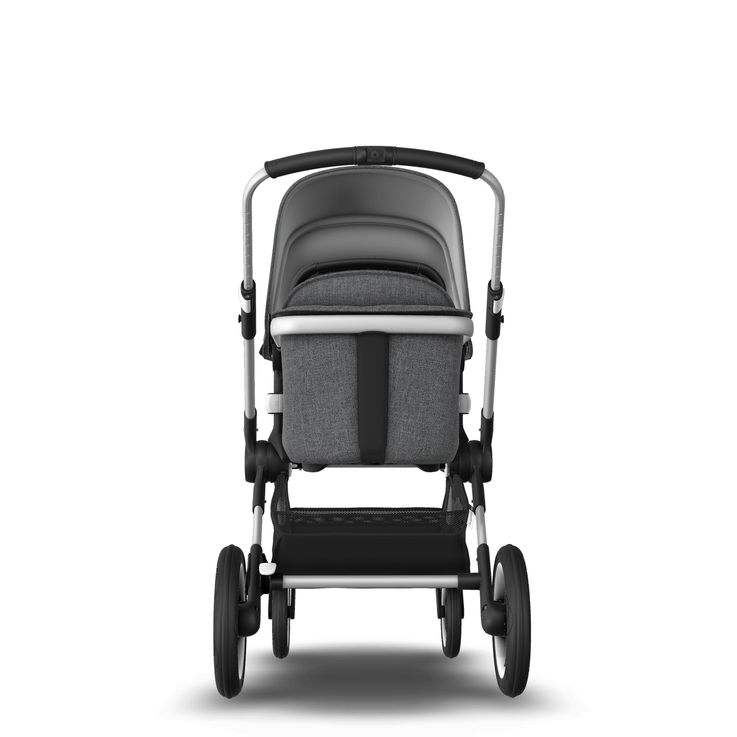 Refurbished Bugaboo Fox complete ALU/GREY MELANGE-GREY MELANGE - Thumbnail Slide 3 of 6