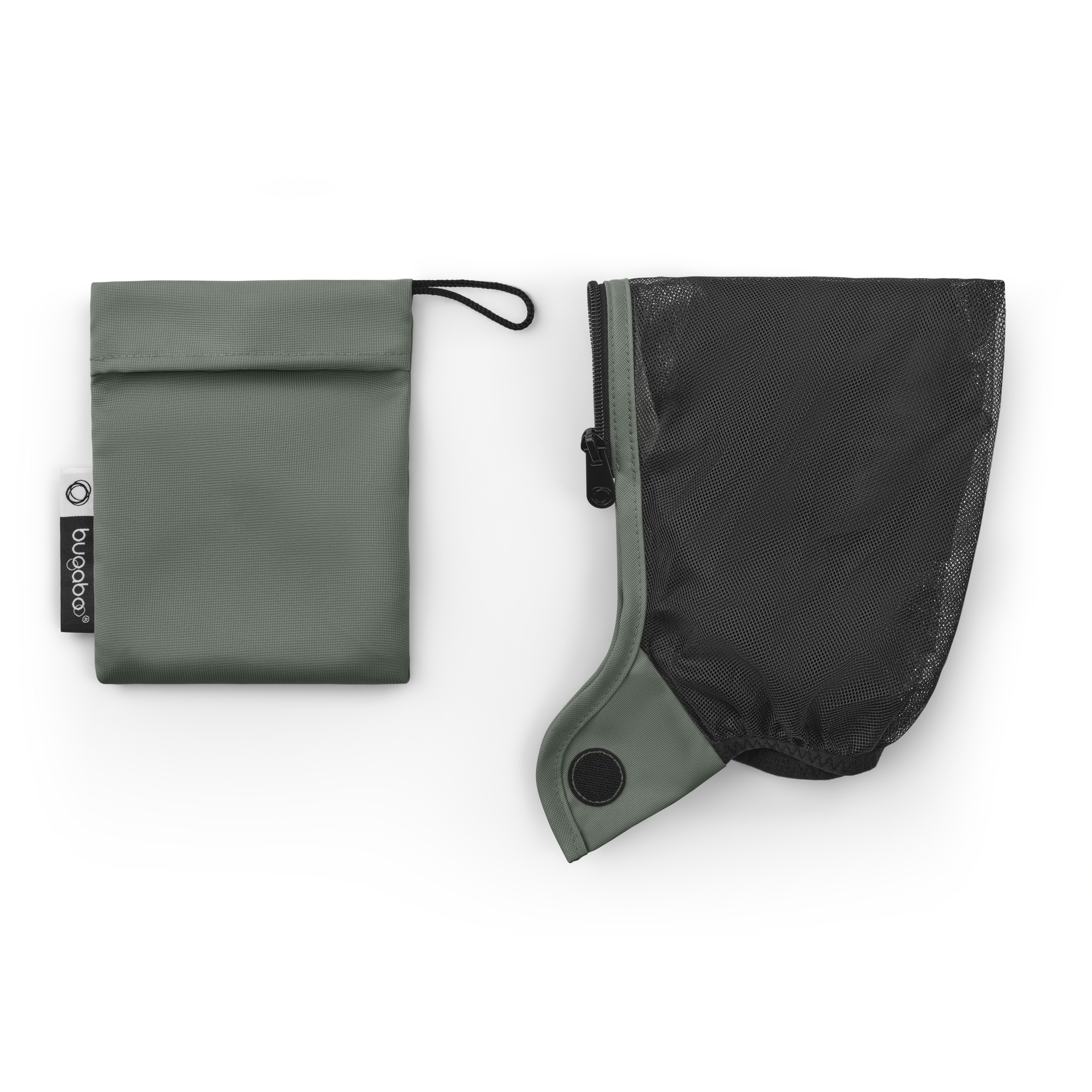 Bugaboo Dragonfly breezy sun canopy FOREST GREEN - Thumbnail Slide 2 of 2