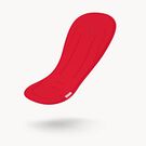Bugaboo Seat Liner NEON RED