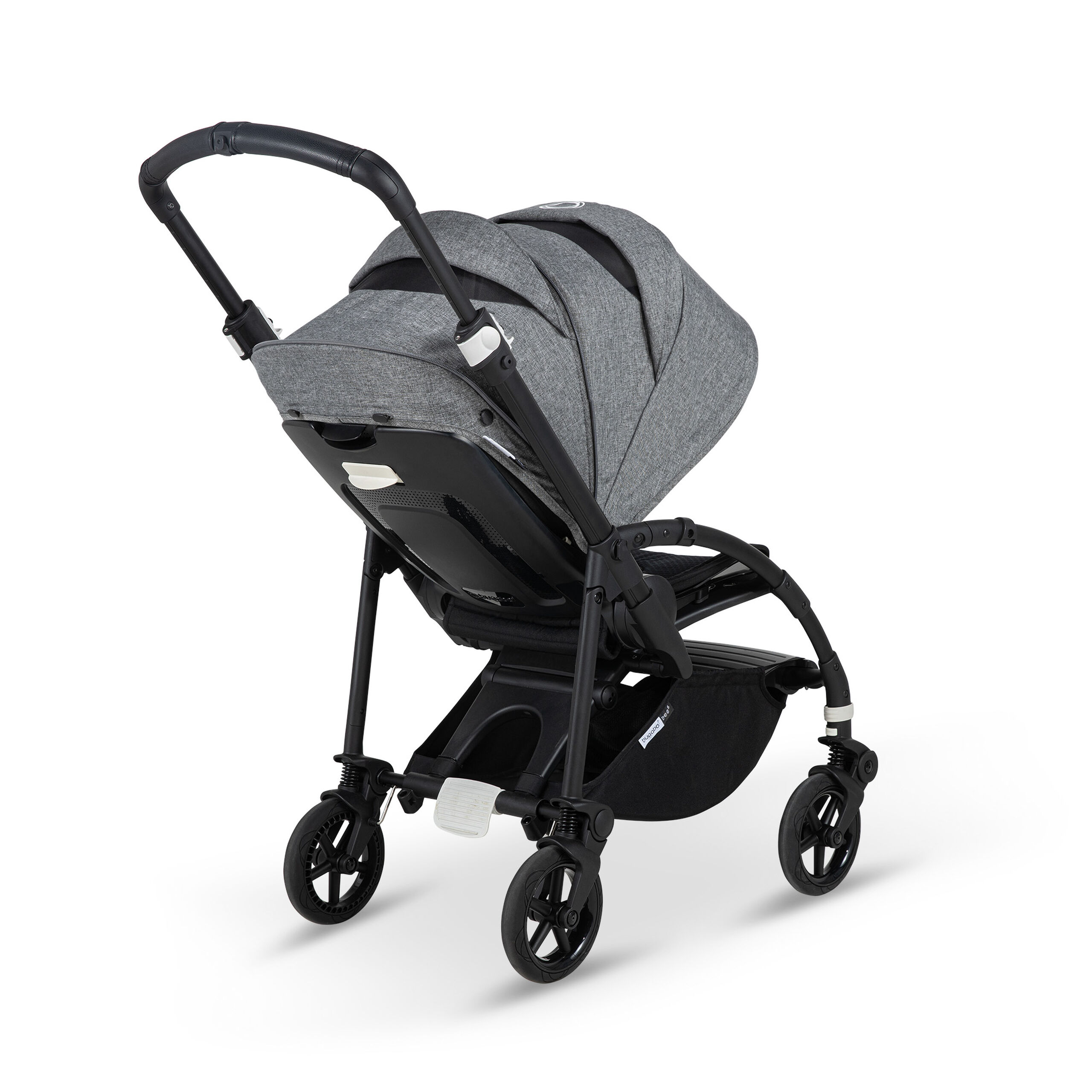 Refurbished Bugaboo Bee6 sun canopy GREY MELANGE - Thumbnail Slide 12 of 23