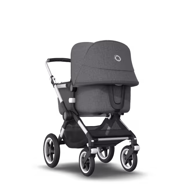 Refurbished Bugaboo Fox2 complete ALU/GREY MELANGE-GREY MELANGE - Main Image Slide 2 of 10