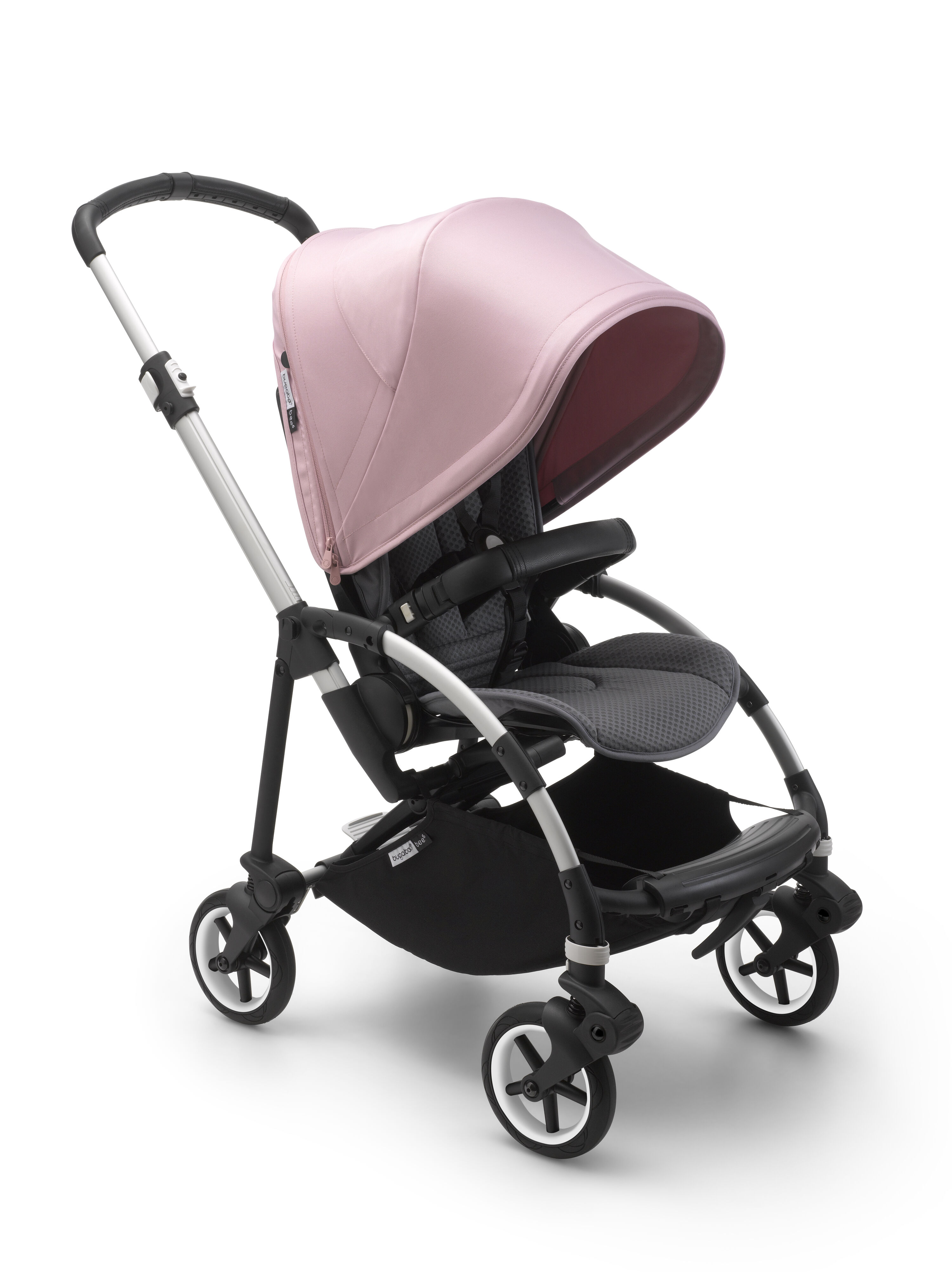 Bugaboo Bee6 complete NA ALU/GREY-SOFT PINK - Main Modal Image Slide 3 of 3