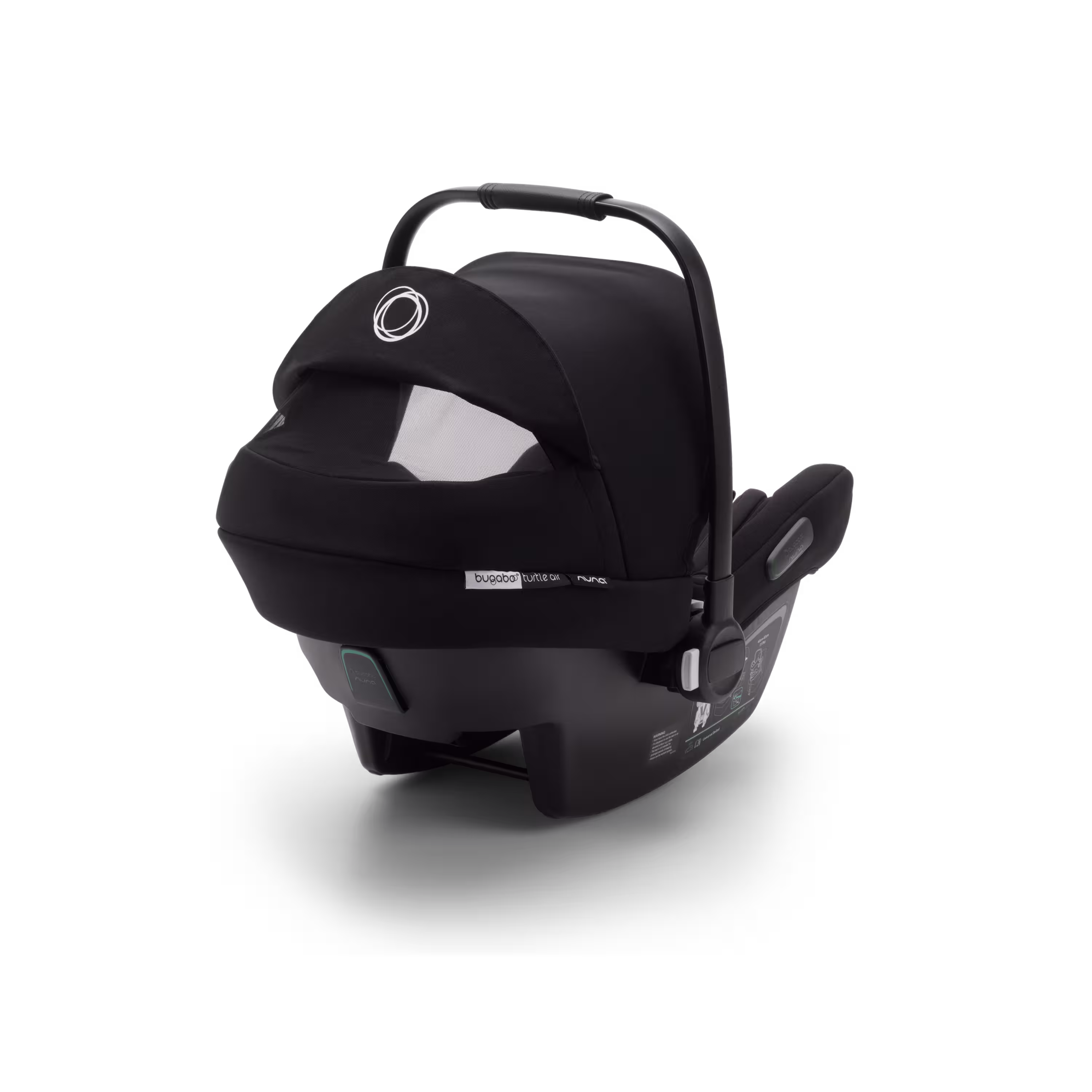 Bugaboo Bee 5 travel system black sun canopy, black fabrics, aluminium base - Main Modal Image Slide 15 of 15