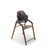 Bugaboo Giraffe chair in warm wood/grey, with baby set with harness and baby pillow set in grey. - Thumbnail Slide 3 of 3