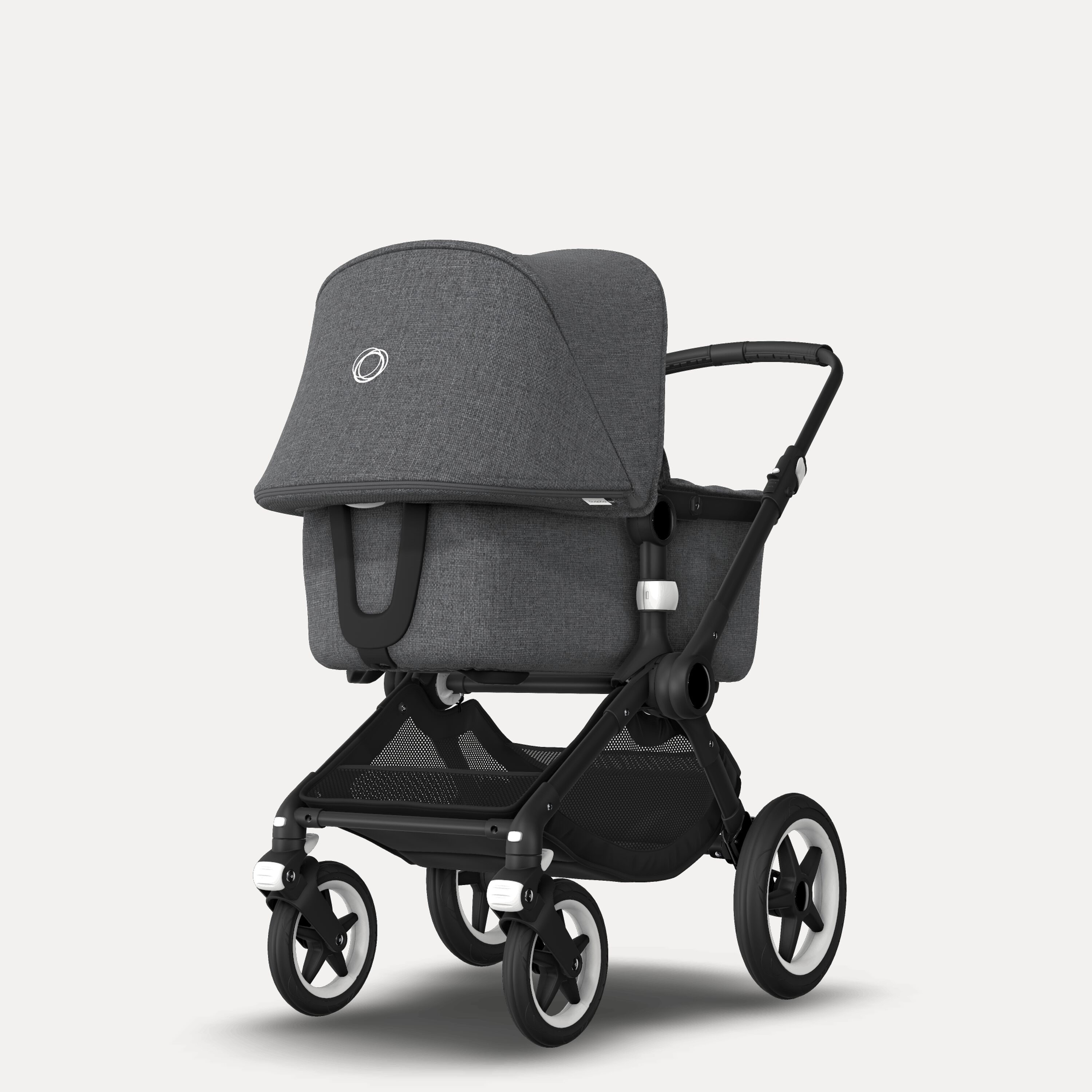 EU - Bugaboo Fox stroller bundle black grey melange - Main Modal Image Slide 5 of 6