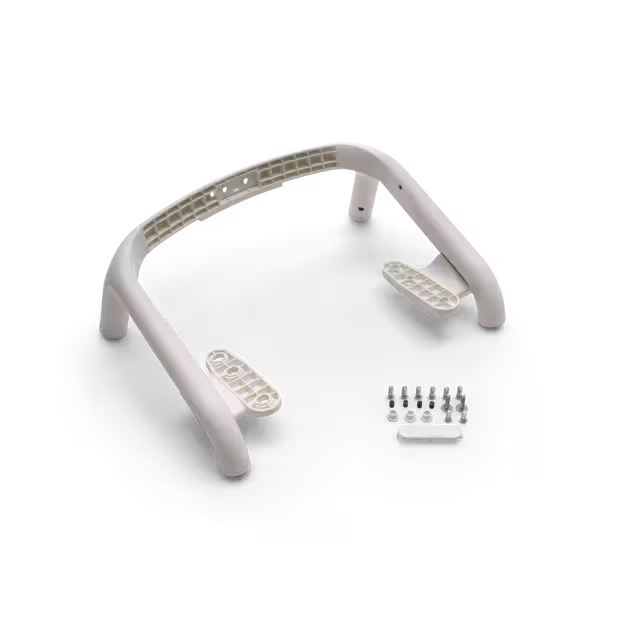 Bugaboo Giraffe frame without wood assembly WHITE - Main Image Slide 1 of 2