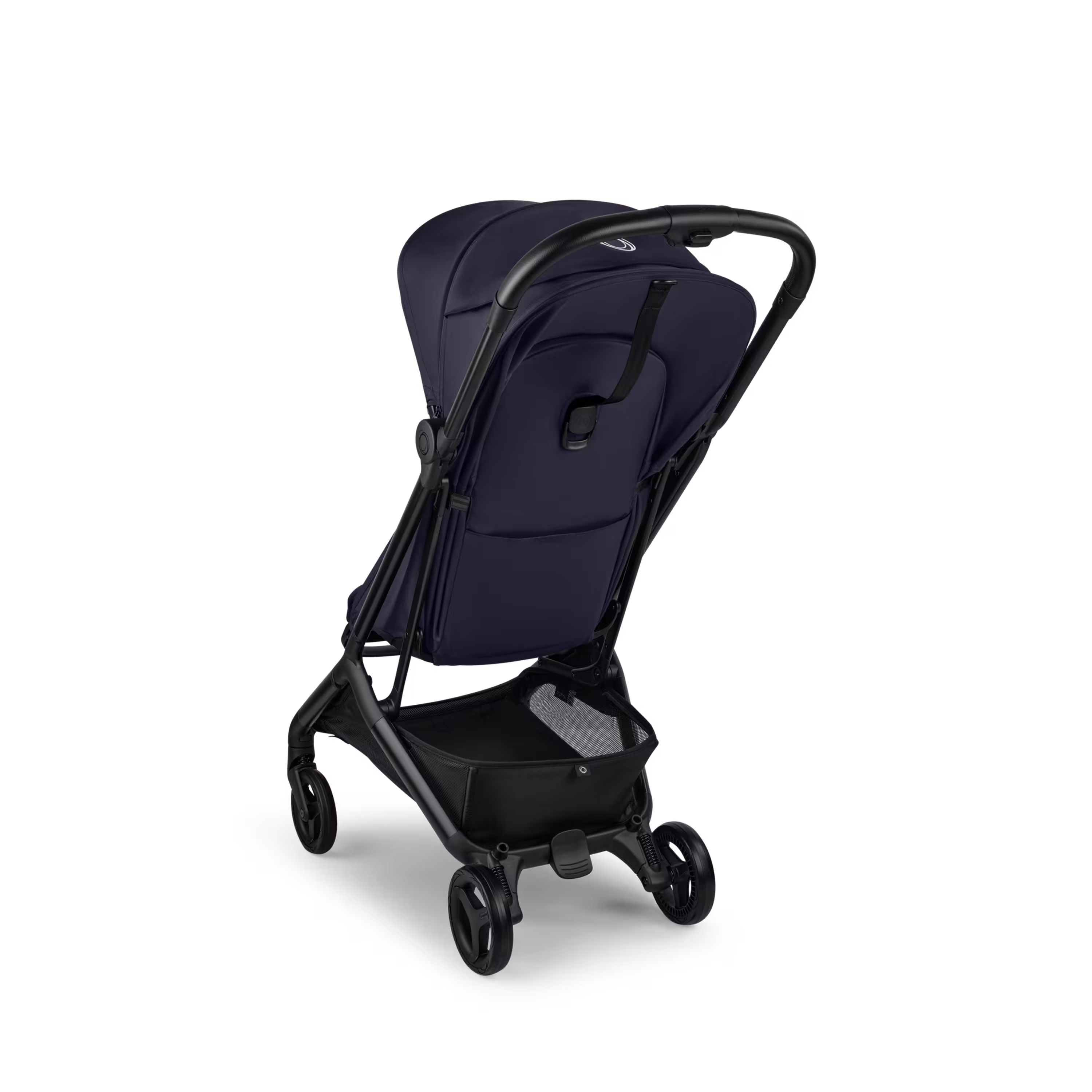 Bugaboo Butterfly 2 travel stroller black base, deep indigo fabrics, deep indigo sun canopy - Main Modal Image Slide 3 of 9