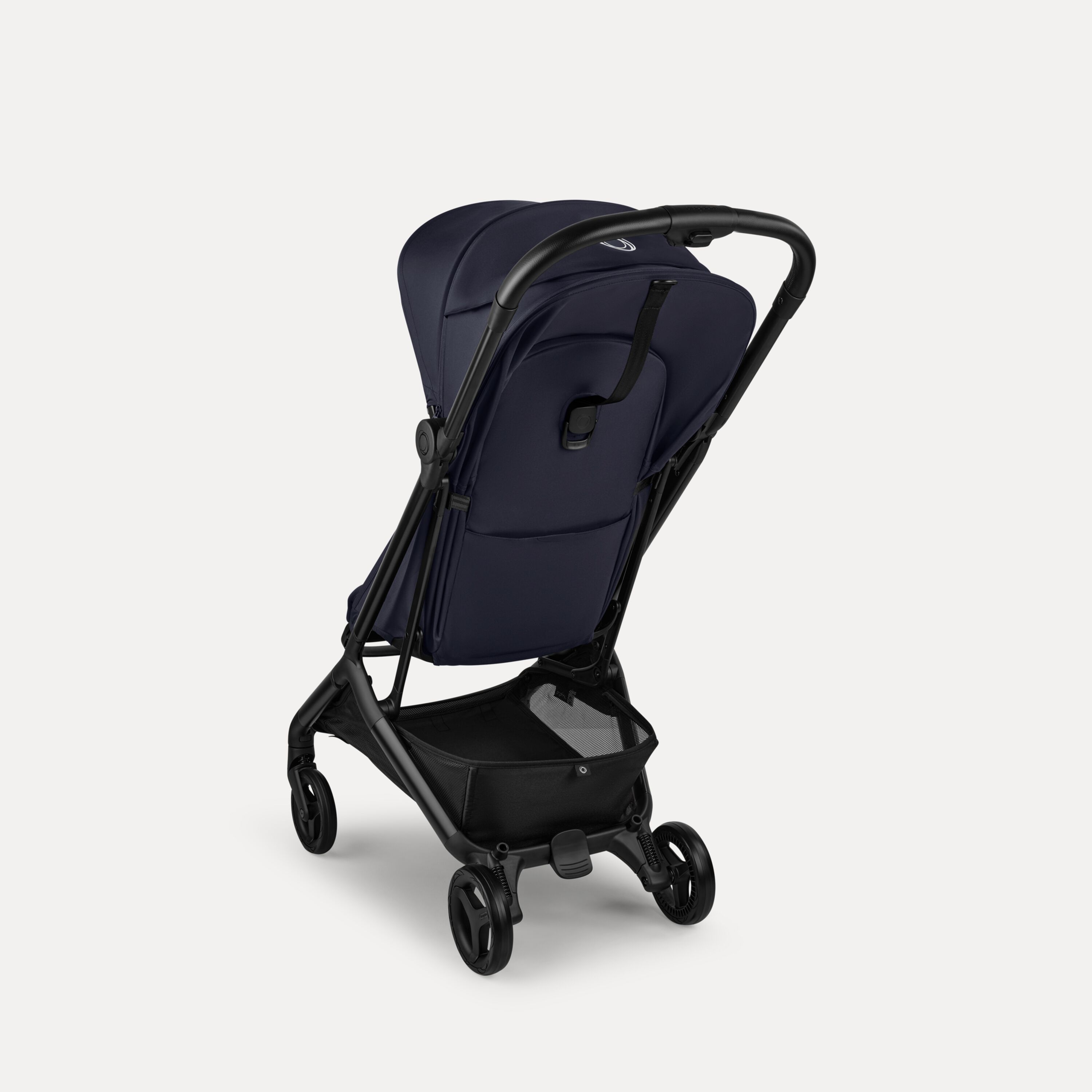 Bugaboo Butterfly 2 travel stroller black base, deep indigo fabrics, deep indigo sun canopy - Main Modal Image Slide 3 of 9