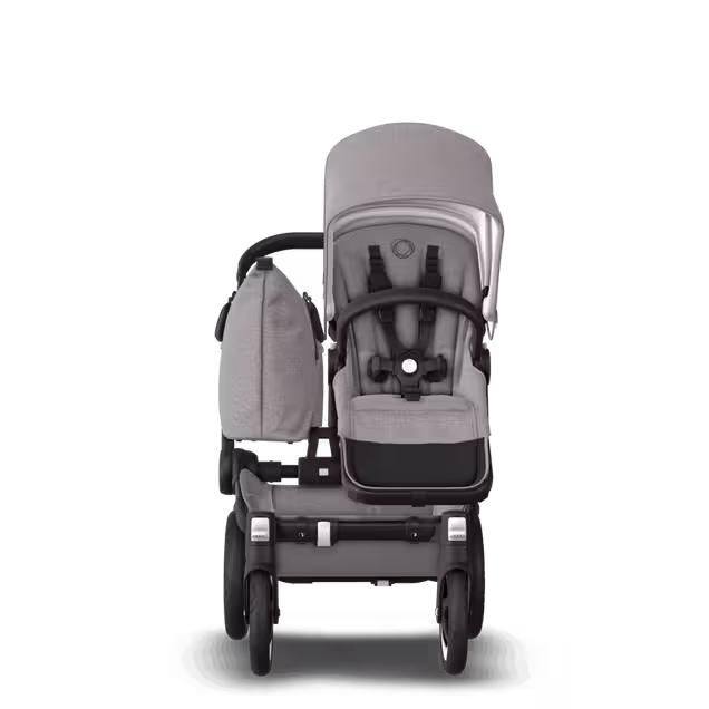 Refurbished Bugaboo Donkey2 Mono complete BLACK/MINERAL LIGHT GREY - Main Image Slide 8 of 14